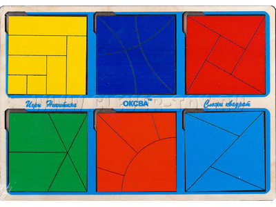 Сложи квадрат 3 уровень Никитина (210*150)