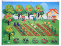 Панно Сад и огород (124 элемента)