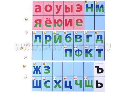 Магнитная доска "Лента букв" (мобильная)