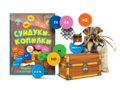 Настольная игра для тренировки чтения "Сундуки-копилки"