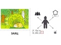 Набор карточек с рисунками. Речевые карточки. Описательные загадки. Дикие животные