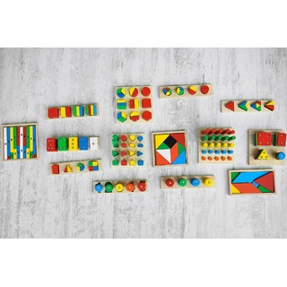 Игровой набор Монтессори 14 в 1