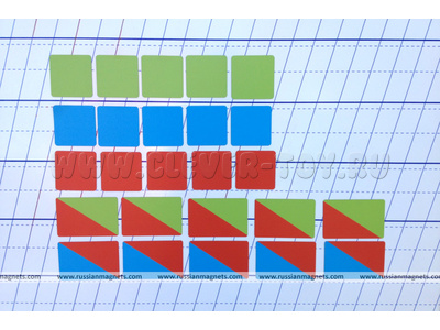 Набор магнитных карточек для фонетического разбора