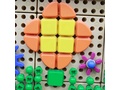 STEM Геометрические колышки, 256 шт (8 цв) набор №1