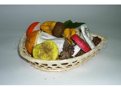 Муляжи "Корзина с грибами"